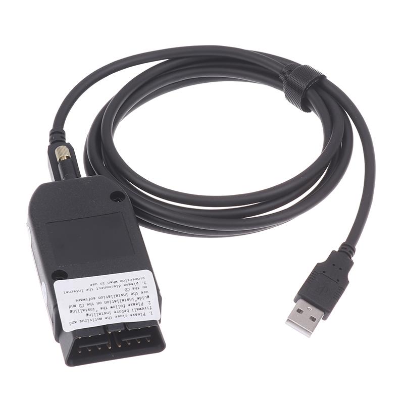 Hex V2 Cable Vcds Interface 24.7 Atmega162 5054 Usb Interface For Multi-Brand Cars Detector Supports English