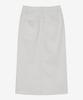 Mind Bridge Woman [W] White Slit Denim Skirt