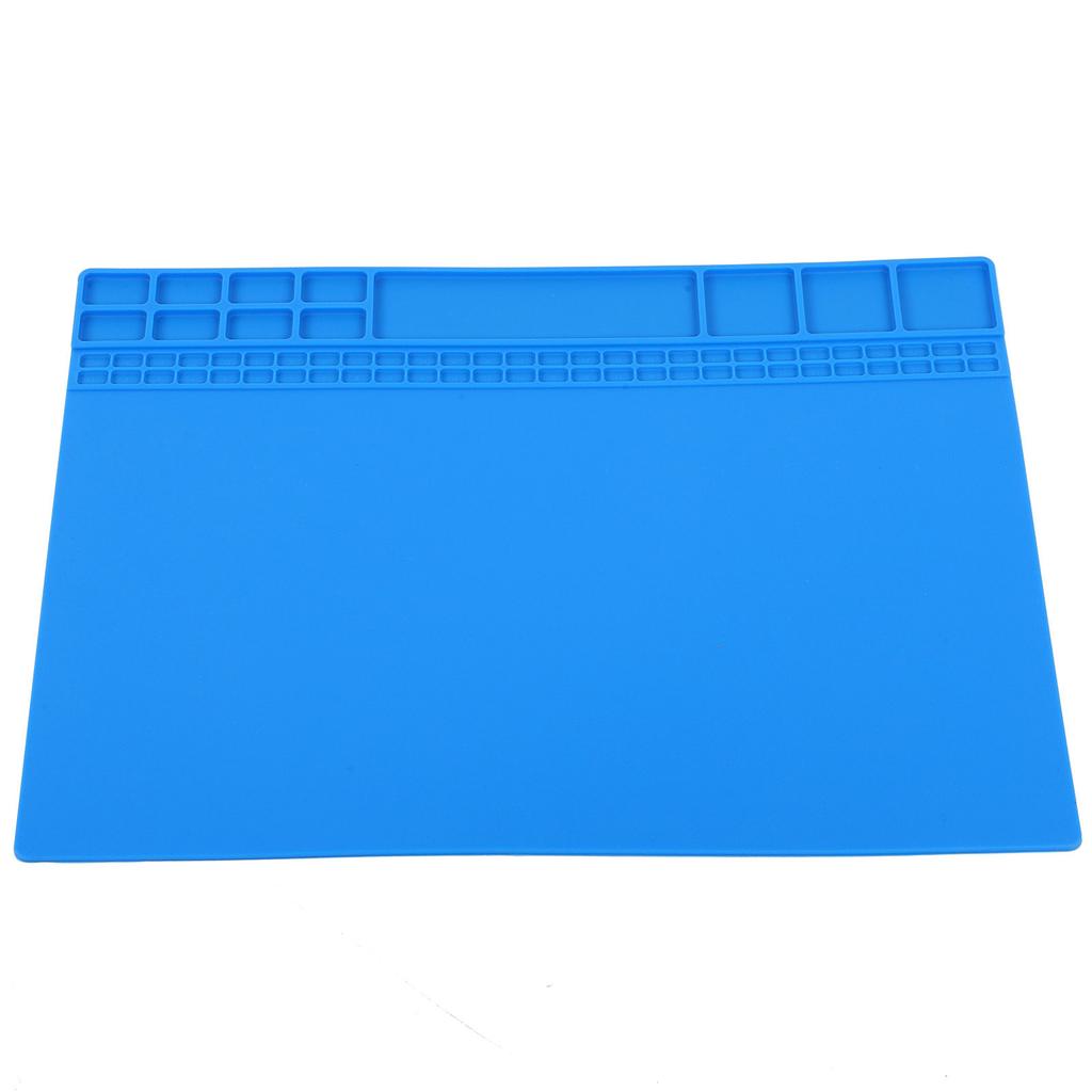 Repair Mat Magnetic Silicone Heat Resistant Computer Phone Solder Station Pad 405x305x8mm