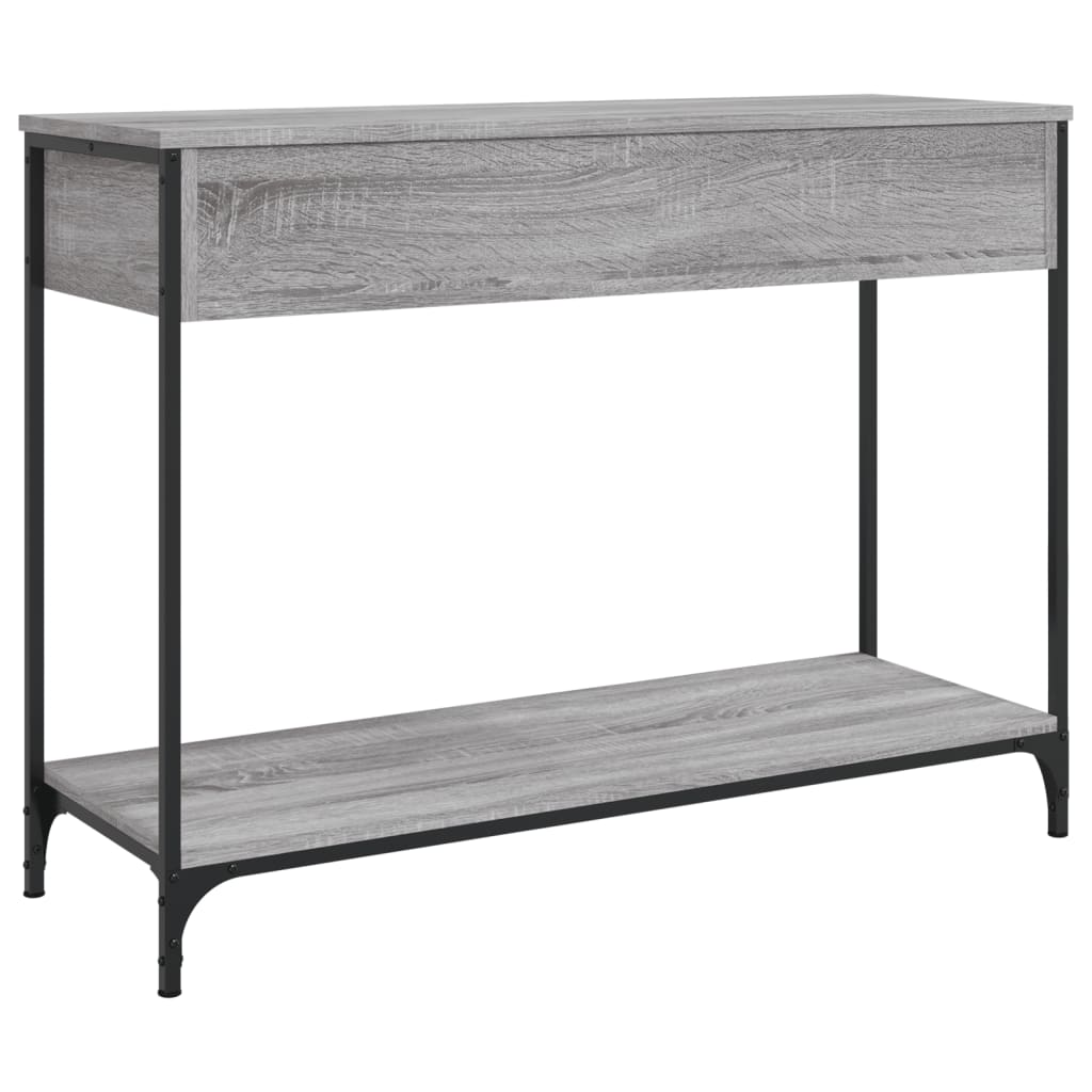 Console Table Gray Sonoma 100x34.5x75 cm Particleboard