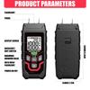 Digital Moisture Detectors with Fast 2 Second Response Time & Auto Power Off Moisture Tester Tool for Wood Paper & Soil