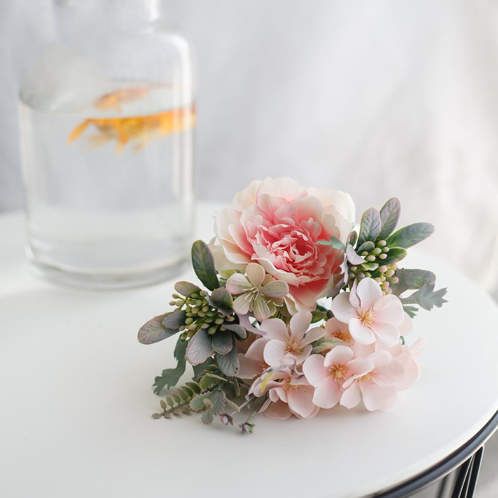 Artificial Rose Bouquet For Wedding Household Decoratiove Ornaments Photographic Props