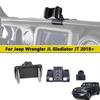 Support de téléphone pour tableau de bord pour Jeep Wrangler JL Gladiator JT 2018-2026 Support de montage pour GPS de navigation Accessoires intérieurs de voiture