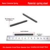 Micro Precision Extension Tension Spring Set with Hooks, 0.4mm Wire Diameter, 3-5mm Outer Diameter