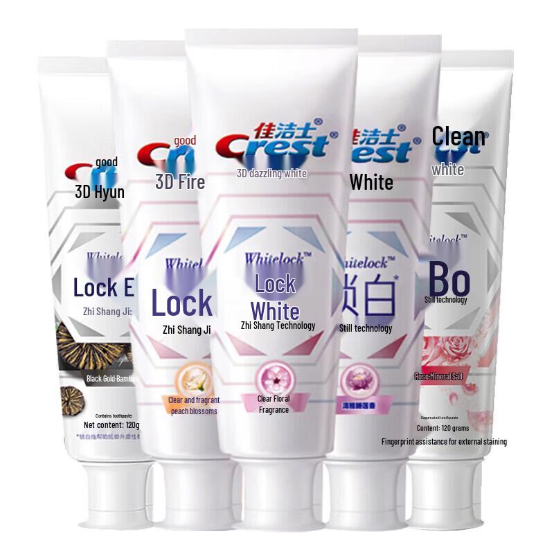 Crest Lock White Supreme Toothpaste