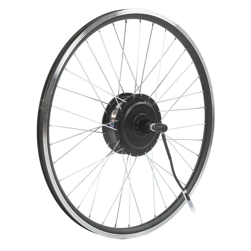 48V 500W Electric Bike Conversion Kit Rear Wheel Cassette Hub Motor Kit with 11A Controller and LCD3 Panel 24inch