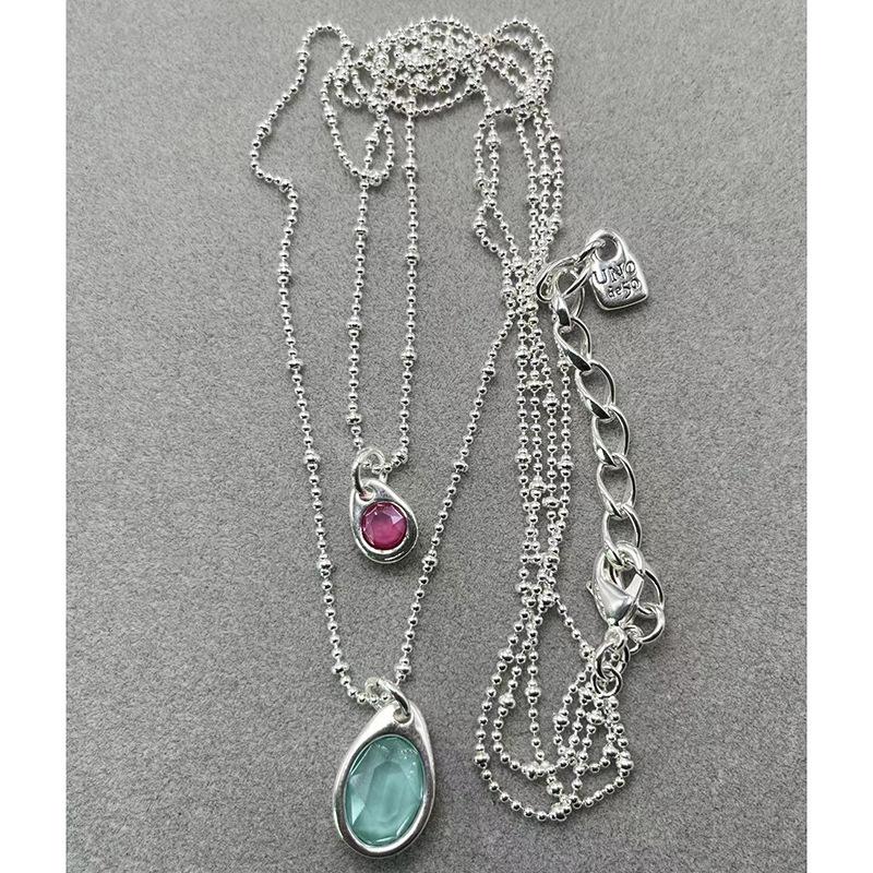 2024 UNOde50 European Gemstone Necklace: Romantic Fashion Jewelry for Women