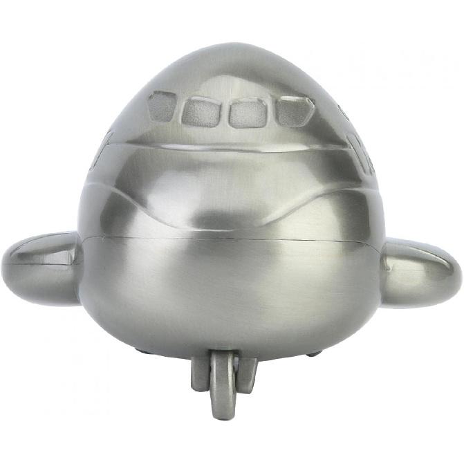 Air Plane Shape Saving Bank, Zinc Alloy Airplane Savings Jar Coin Bank Savings Pot Airplane Piggy Bank Money Saving Box Penny Coin Saving Pot for