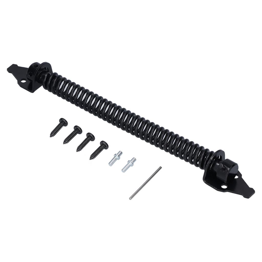 Self Closing Door Spring Set Carbon Steel Adjustable Gate Spring Hardware for Home Agricultural Fence