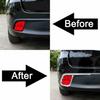 2PCS ABS Rear Bumper Fog Light Cover Trim For 2014-2018 Highlander US