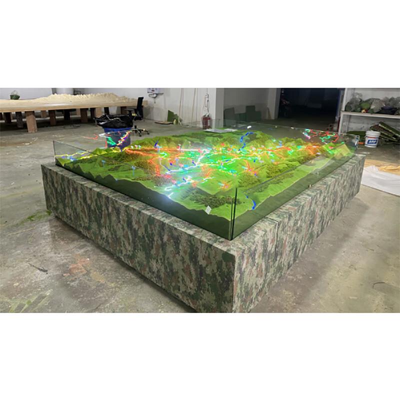 Custom Simulated Terrain & City Planning Model