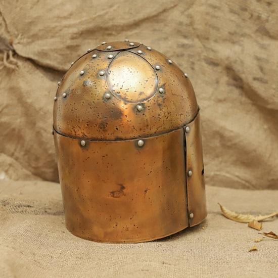 Medieval Crusader Great Helm Handmade Steel Knight Helmet Style Battle Armor Replica for Reenactment Cosplay