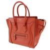 Celine Gepäck Mikro Handtasche Rot Kalbsleder Damen Gebraucht