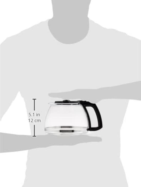Melitta Replacement Glass Pot TJ-4101B for Mias MKM-4101
