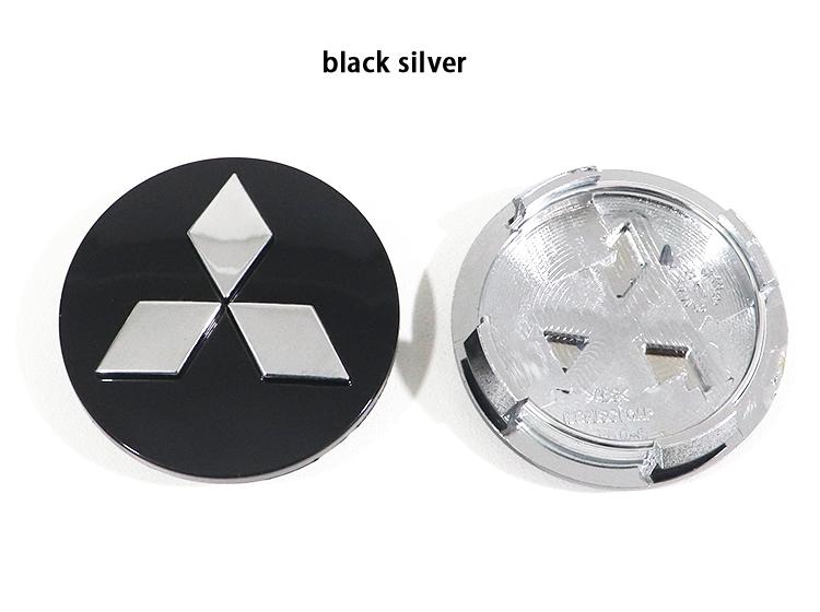 4pcs Mitsubishi 56mm 60mm ABS Car Emblem Wheel Center Hub Cap Auto Rim Refit Dust-proof Badge Covers Sticker Styling Accessories