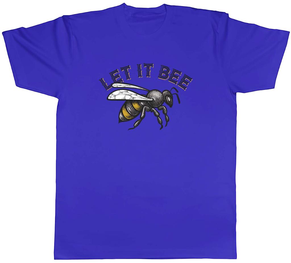 Let it Bee Unisexs TShirt Bumblebee Beekeeper Unisex Tee Gift