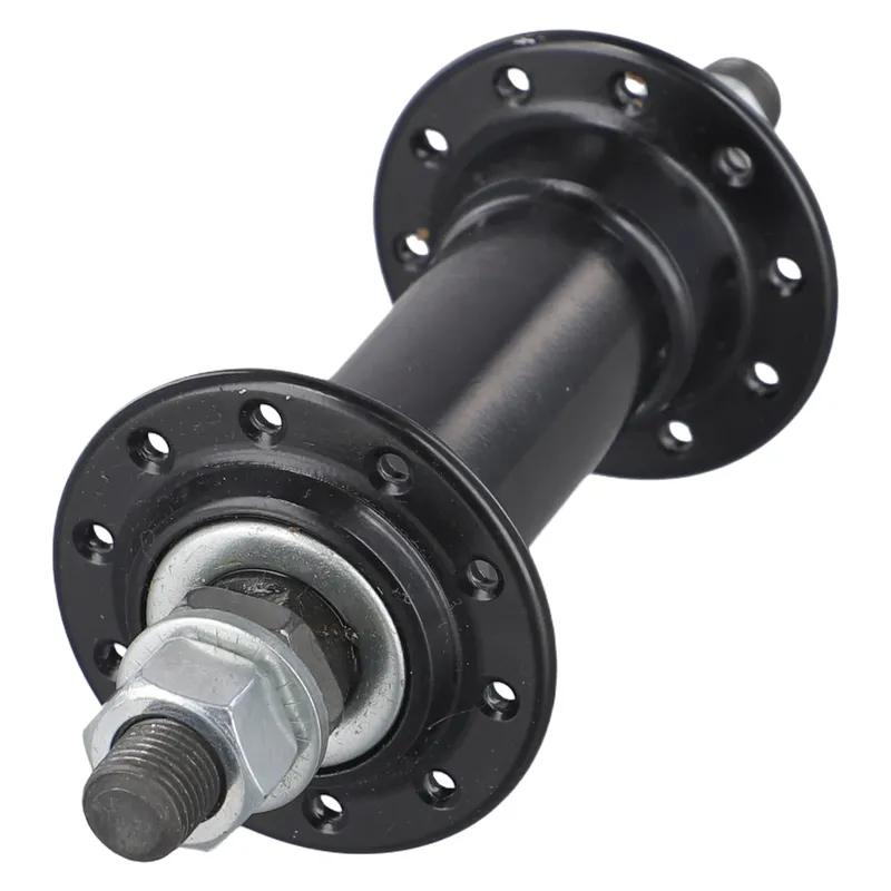 Bicycle Front Wheel Hub Bike 20 Hole Wheel Hub Bearing Solid Shaft Bicycle Axle Lever For MTB Folding Bike Hub Solid Core