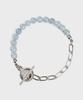 Bicycletrophy Bt Gemstone Bracelet 11 (2 Types / 6Mm Chaewunok Aqua)