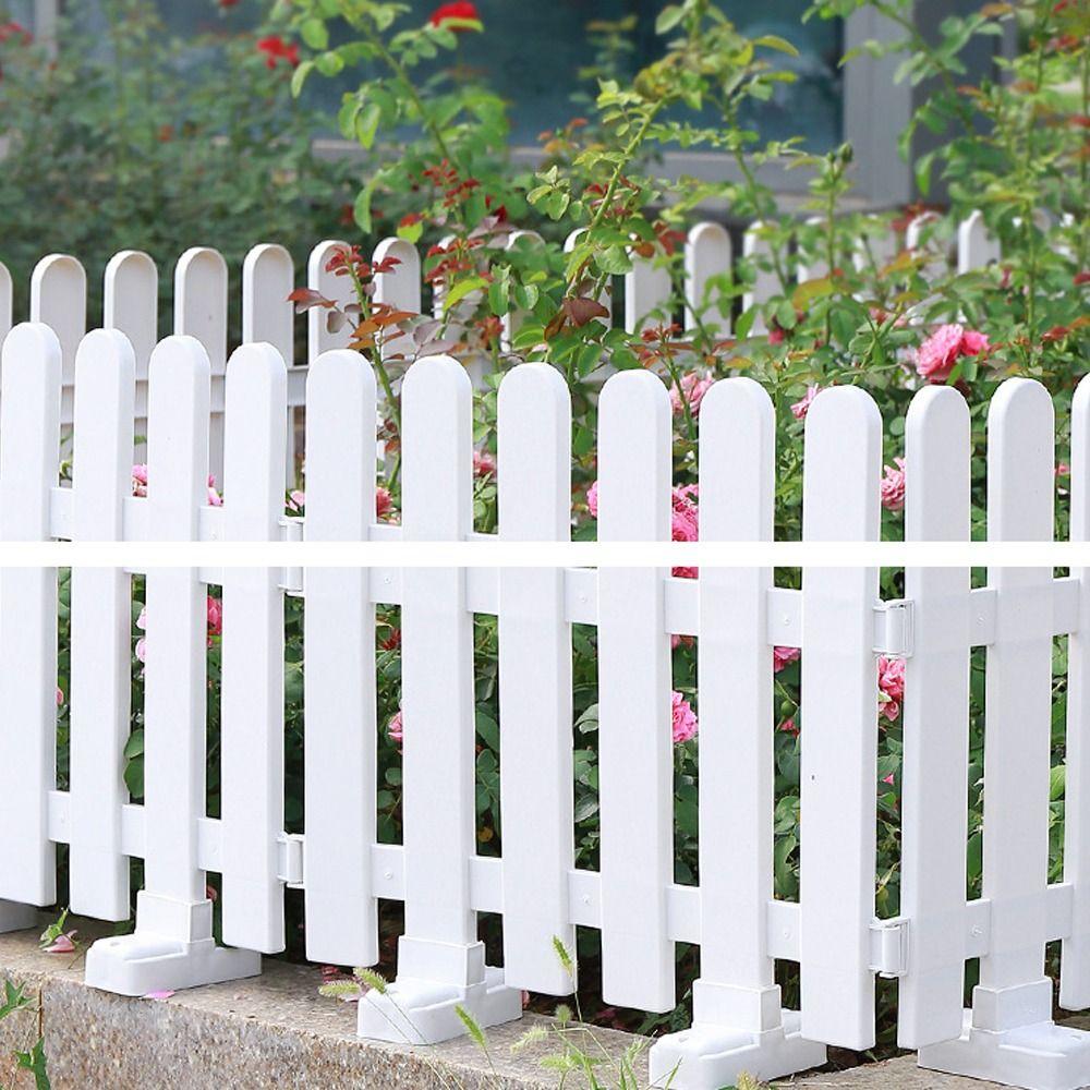 2pcs Practical Courtyard Fence Universal Guardrail Garden Greening Garden Fence  Villas