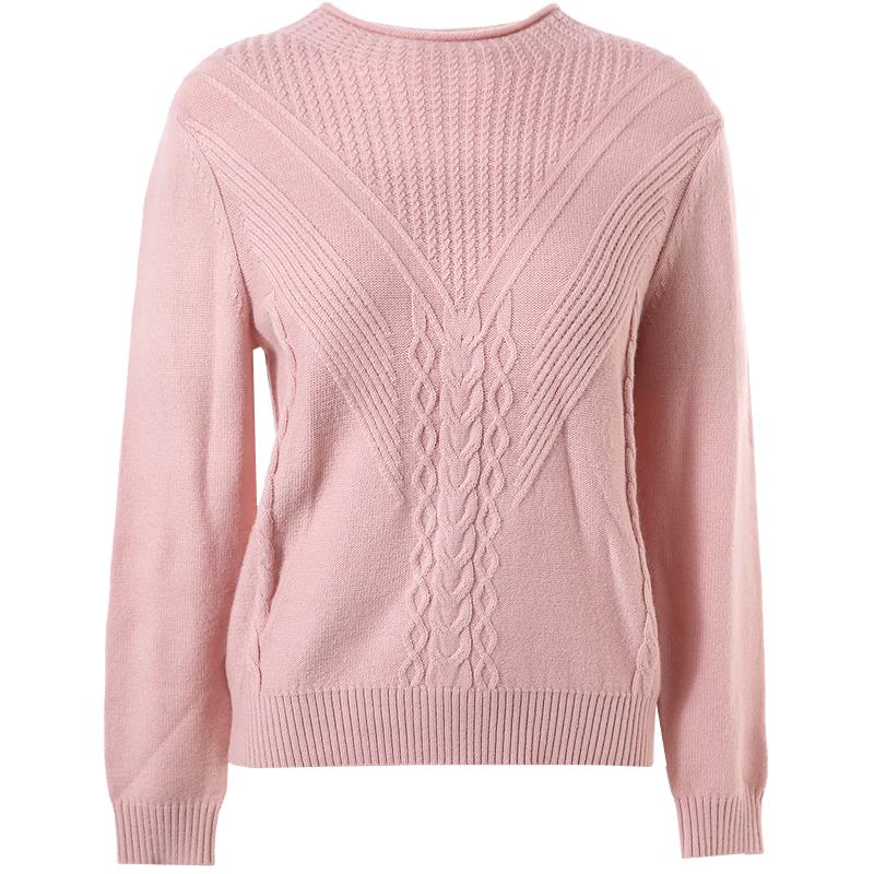 Betu Women s Loose Fit Cable Knit Turtleneck Sweater S