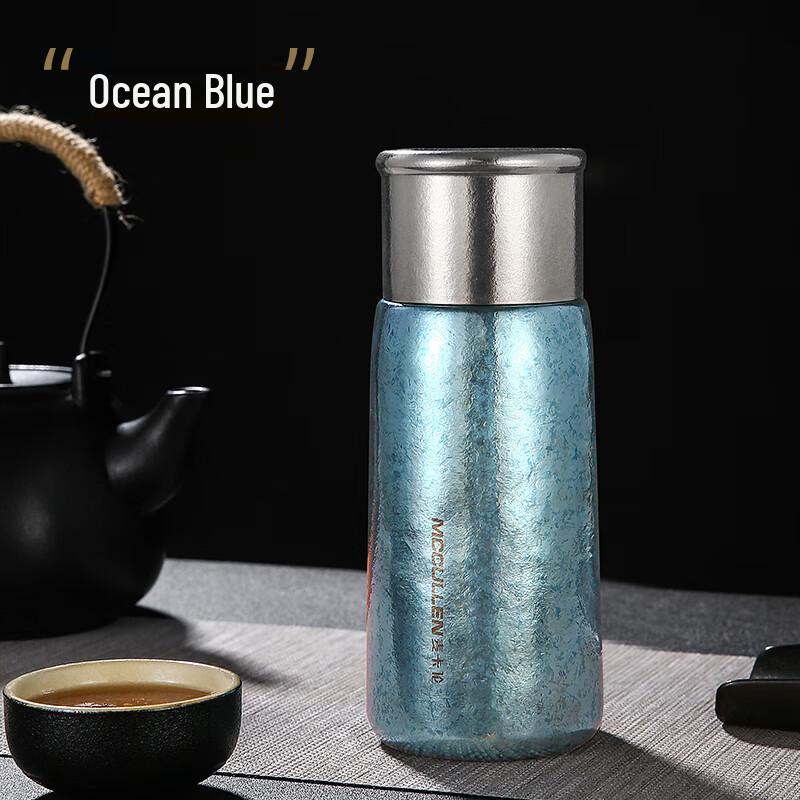 MCCULLEN Double-Wall Pure Titanium Insulated Water Bottle