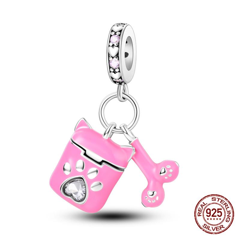 100 Copper Bluetooth Headset Charm Bead Charms Beaded Compatible With Authentic Bracelets Do It Yourself Jewellery Making Women Gifts
