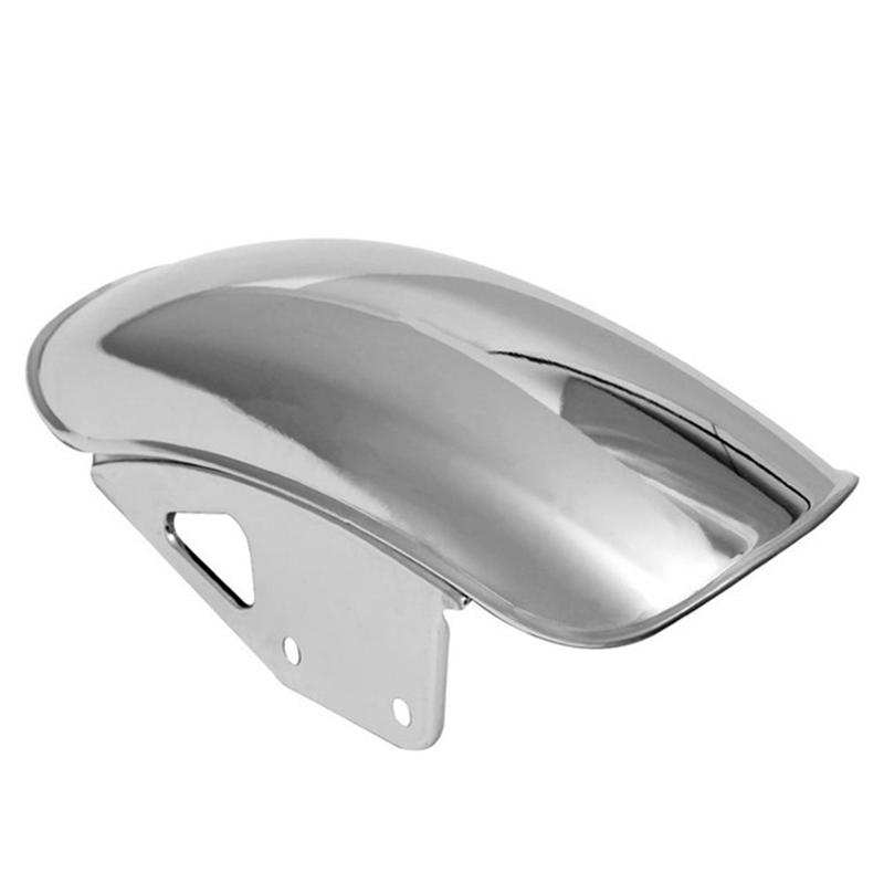 Authentic Motorcycle Front Fender Mud Flap Guard Fairing Mudguard Cover For Suzuki GN125 GN250(Silver) Parts