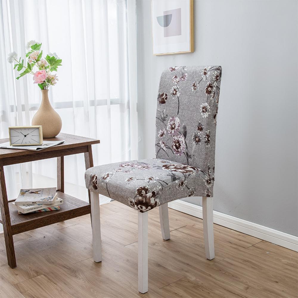 Chair Cover Full Set Dining Chair Covers Washable Stretchable Universal Fit for Home Office Restaurant