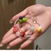 [Fruity Colorful] Sweet Color Apple Beaded Bracelet Niche Design Light Luxury Personality Exquisite Versatile Jewelry