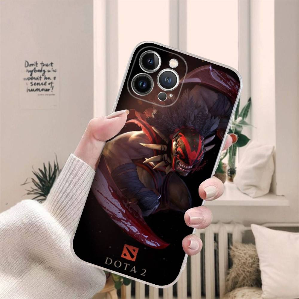Game D-Dota 2 For IPhone 17 16 16e 15 14 13 12 11 Pro Max Mini Plus Phone Case