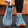 Outdoor Lightweight Shock-absorbing Running Shoes for Women Soft Sole Professional Breathable Mesh Sneakers for Men