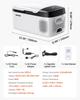 Frigorifero per Auto, Compressore Elettrico Raffreddatore DC 12/24V AC100-240V, da -20°C a 20°C Frigorifero per Auto con Controllo APP, Congelatore per Auto da 15L per Camper, Campeggi,