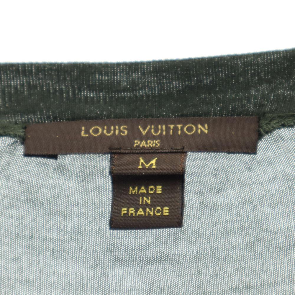 Louis Vuitton Made In France Long Sleeve Sweater M Green Women Used