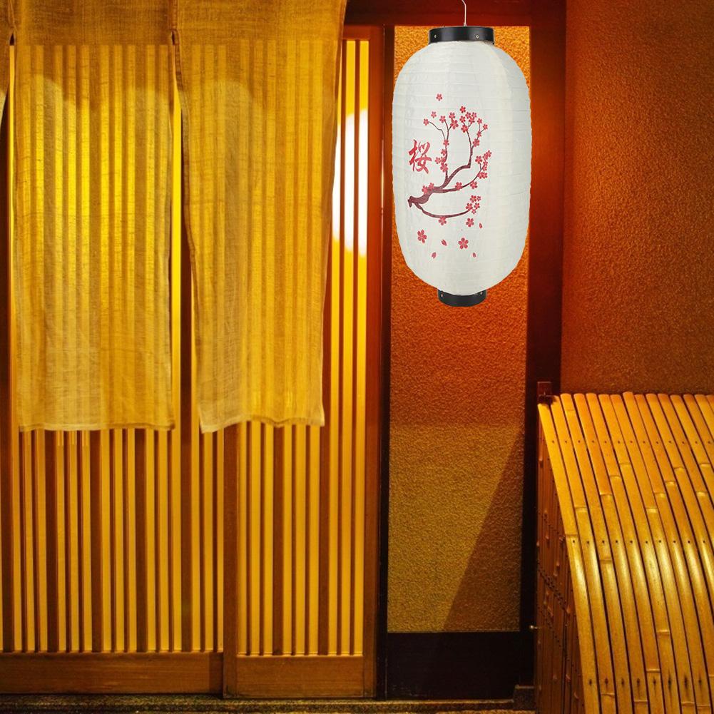 10 inch Traditional Japanese Style Hanging Lantern Restaurant Chochin Pub Decor