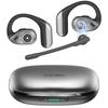 Bluetooth-Headset Neuer Standard für Business Earaku MicCuff Abnehmbares Mikrofon Ohr Drahtloser Ohrhörer für Geräusch 9 Stunden Sprechzeit für Web Bluetooth