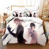 3d Anime Noblese Beding Set Printed Bed Linen Set With Pilowcase Bed Soft Duvet Cover Soft Single Double Quen Super King-Sized Dimensionsd Dimensions