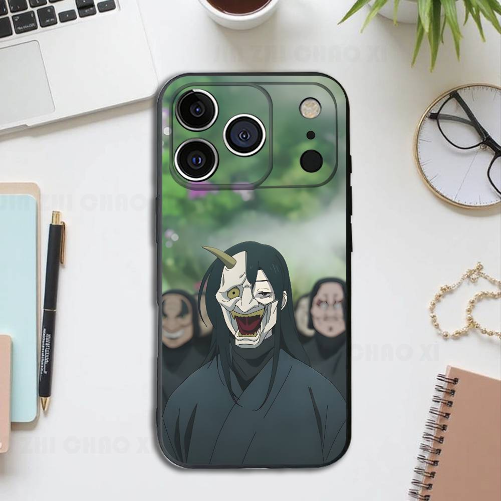 J-Jigokuraku G-Gabimaru Silicone Soft Phone Case For IPhone17 16 15 14 13 12 11 Pro Max Plus X XR SE Cover