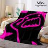 Cartoon D-Domokun Flannel Blanket Warm Soft Halloween Christmas Couch Warm Cozy Decorative Decor Gift for All Season