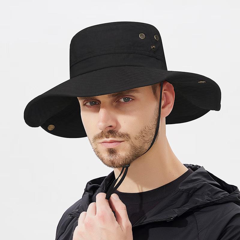 ZHENYUEQI Outdoor Wide-Brim Sun Hat