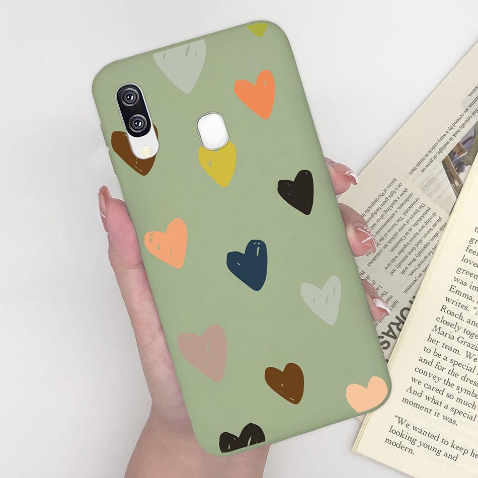 Leopard Print Case For Samsung A40 Phone Cover Soft Silicone Matte Cases For Samsung Galaxy A40 A 40 SM-A405F Bumper Funda Capa