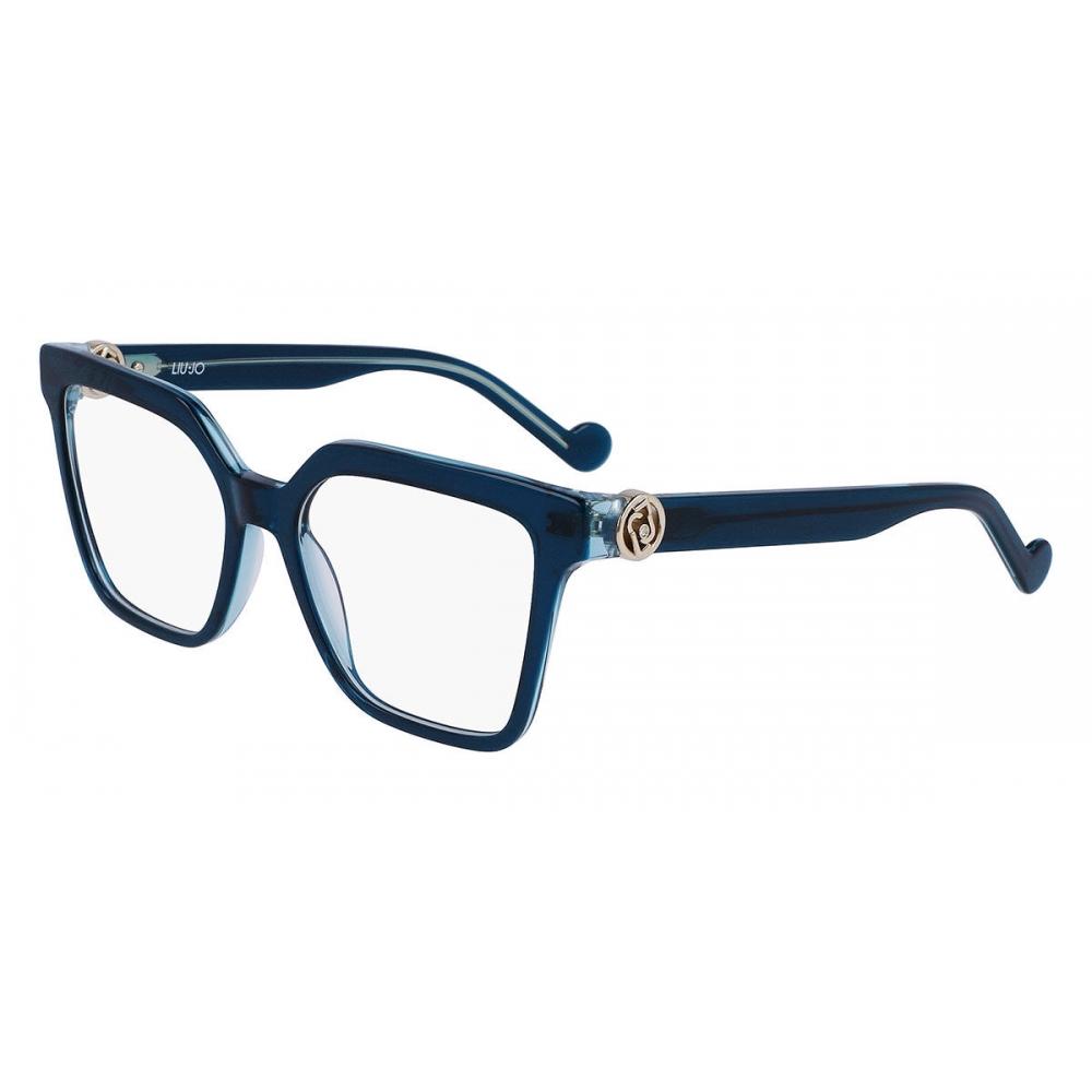 

Liu Jo Lj2772r 424 Women Eyeglasses Transparent Petrol Azure/53-17-140