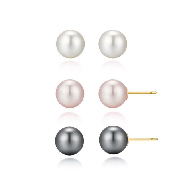 Cranne 14K Gf Daily Pearl Earrings C24Egf067