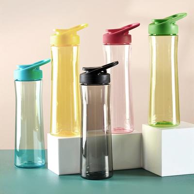 Large Capacity Outdoor Sports Water Bottle Portable Leakproof Plastic Cup with Custom