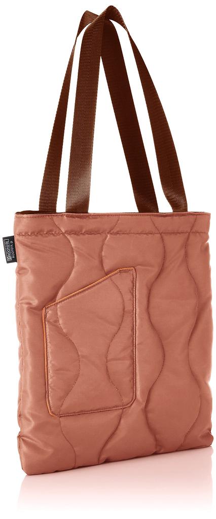 ROOTOTE x Nishikawa Upcycled Featherloo A4 Tote Bag, FE.Arquat Quilt, A 6882, Brown, Free Size