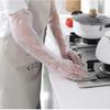 Transparent Disposable Hand Sleeves Non-Slip Cleaning Long Gloves Disposable Gloves  for Kitchen
