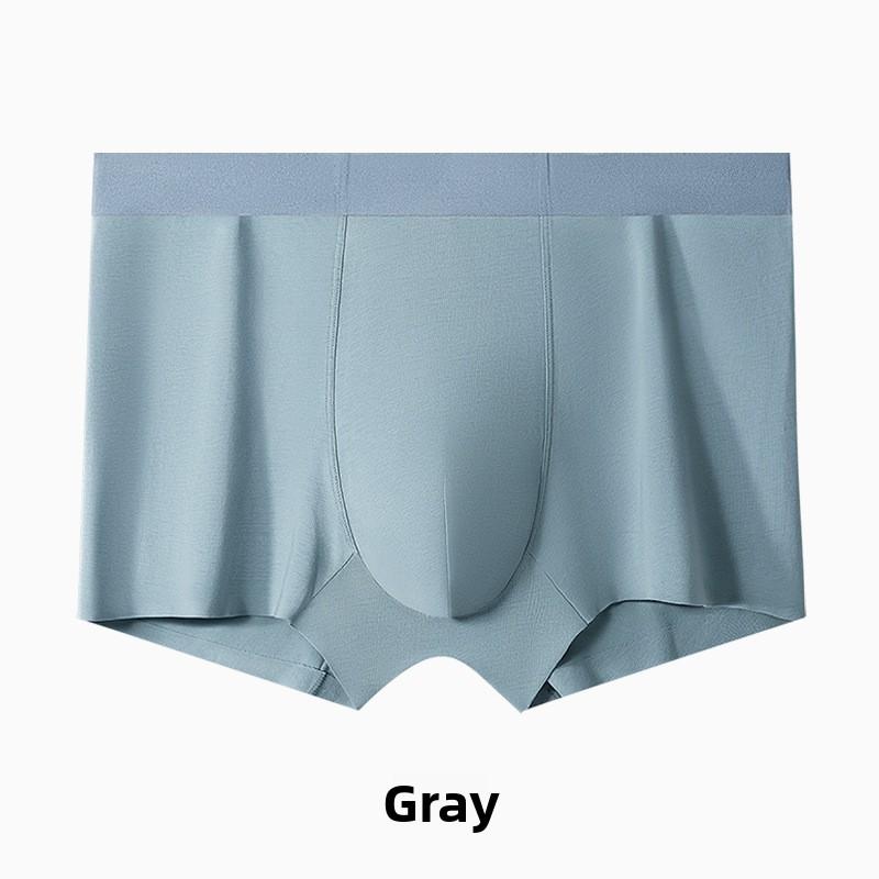 Plus Size Men's New Summer Cotton 7a Antibacterial Crotch Boxer Briefs