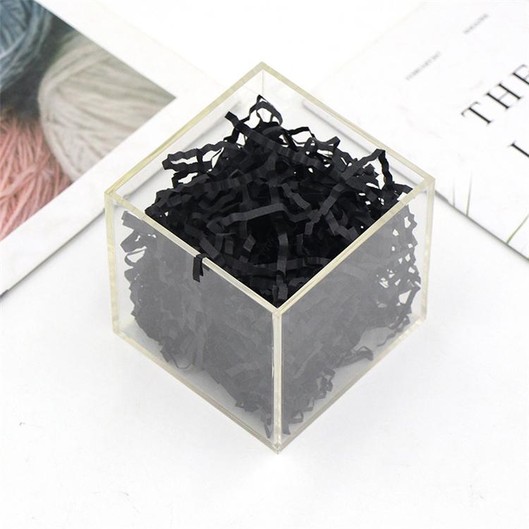 500g/1kg/Folded paper raffia wave paper high-end gift box candy birthday wedding party children's color DIY filling ornaments