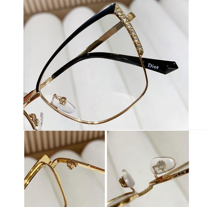 Modische Cat Eye Anti-Blaulicht-Photochrome Brille Ultraleichte Damen Vintage Dreieck Metallrahmen Farbwechsel Augenschutz Brille