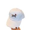Childrens Cartoon Duck Bill Cap With Embroidered Dachshund Pattern Sun Protection For Spring And Autumn