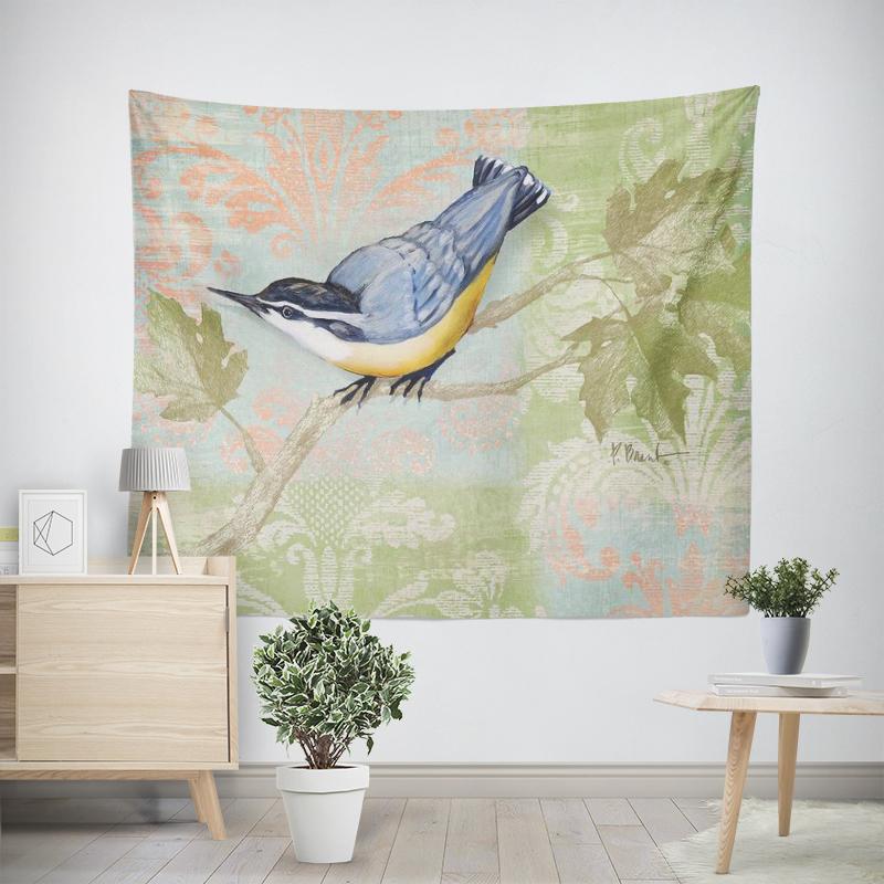 Modern Wall Decoration Aesthetics Home Hawaii Tapestry Rural Nostalgia Hanging Large Fabric Autumn Bedroom Hanging Fabric 74x94cm(29x37in)